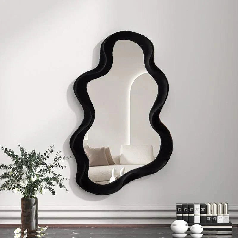 Wavy Wall Mirror Cloud-Shaped Organic Frame - Product detail 9