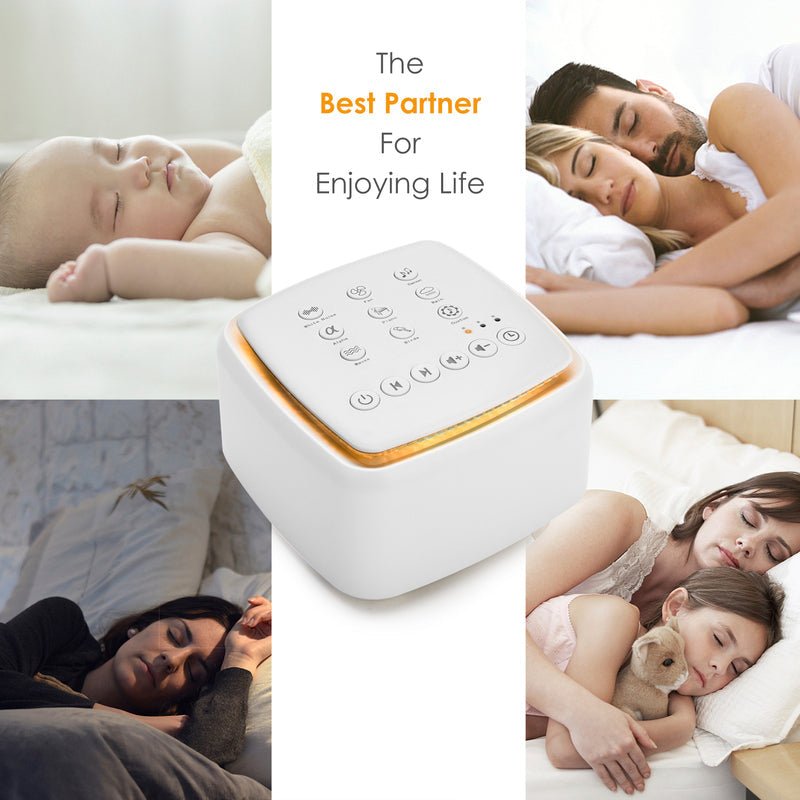 White Noise Sleep Machine Compact Soothing Sound Generator - Product example
