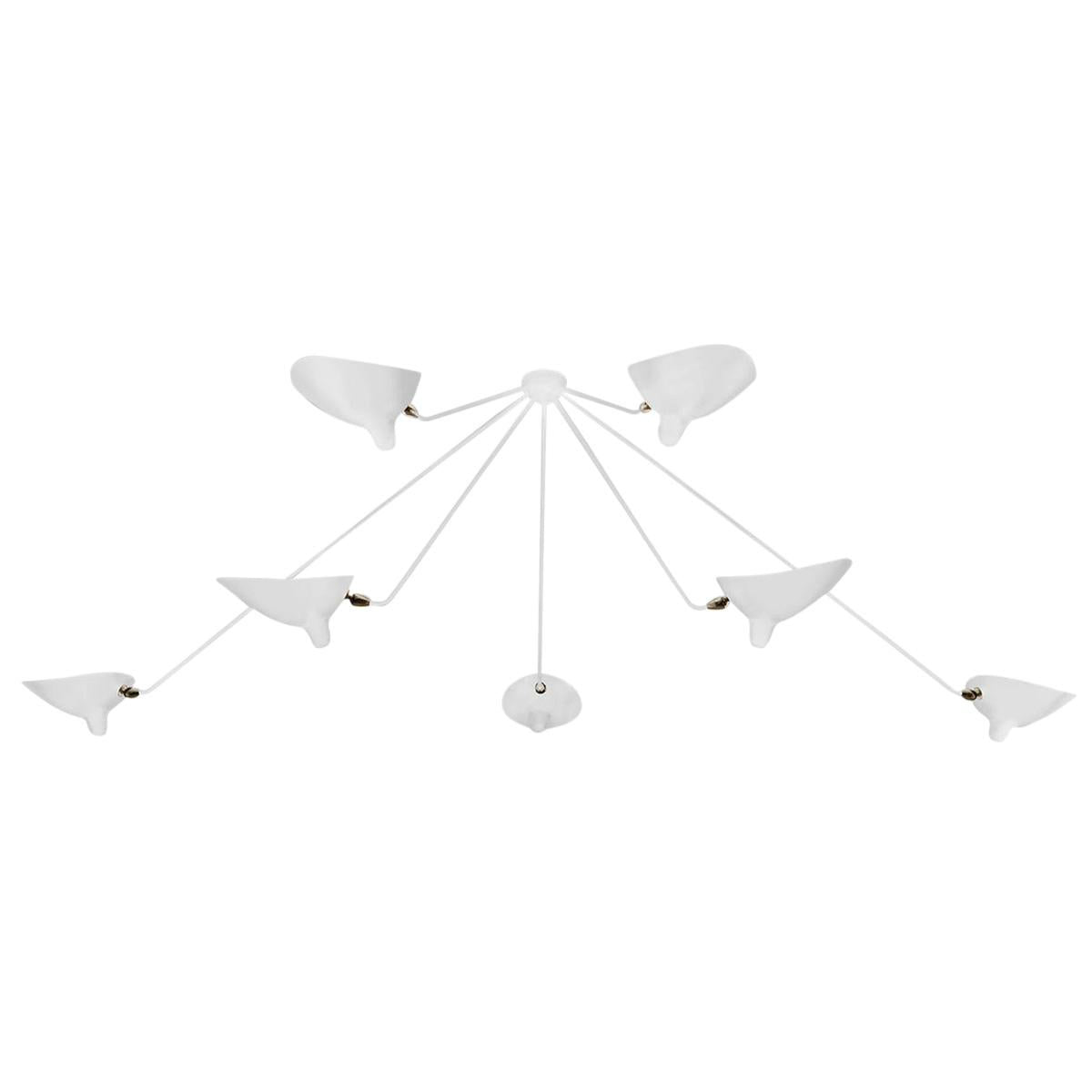 Modern Spider Ceiling Lamp 5-Arm Adjustable Metal Design - Product detail 20