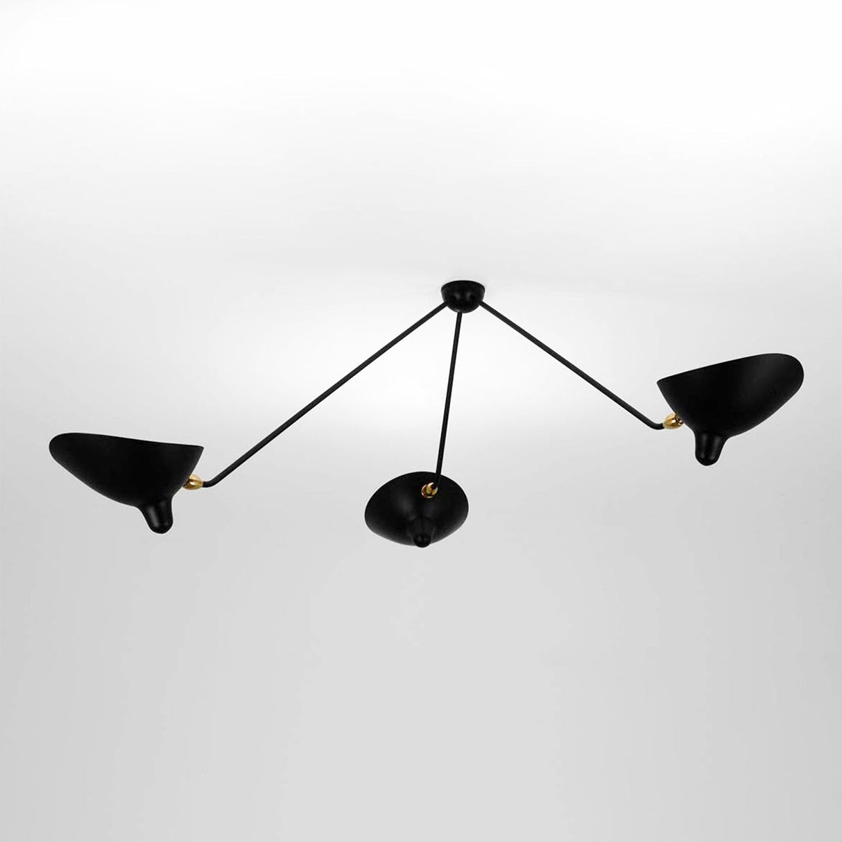 Modern Spider Ceiling Lamp 5-Arm Adjustable Metal Design - Product detail 25
