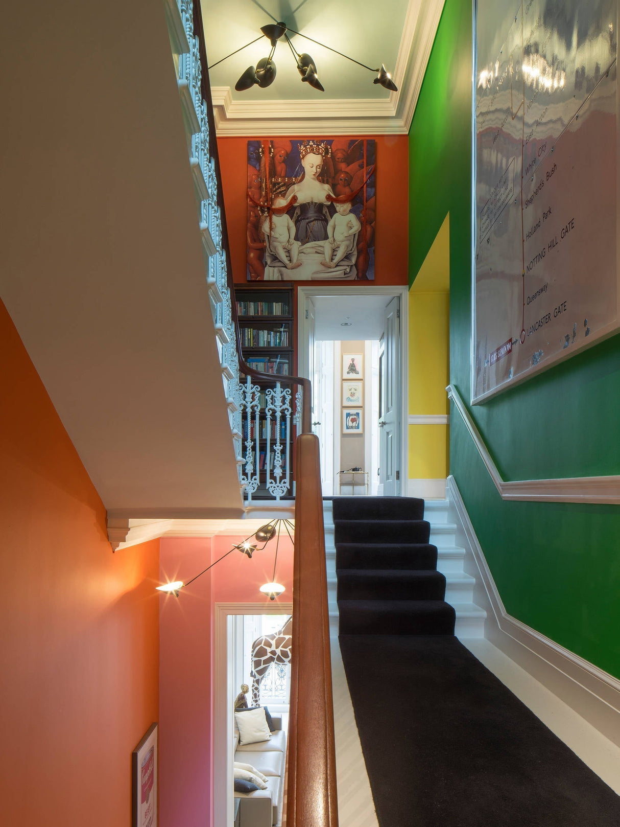 Modern Spider Ceiling Lamp 5-Arm Adjustable Metal Design - Product detail 14