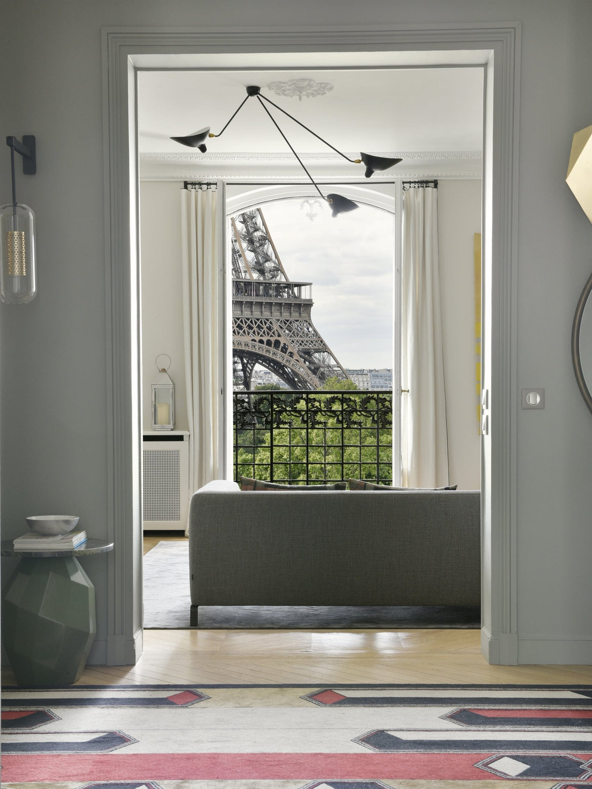 Modern Spider Ceiling Lamp 5-Arm Adjustable Metal Design - Product detail 32