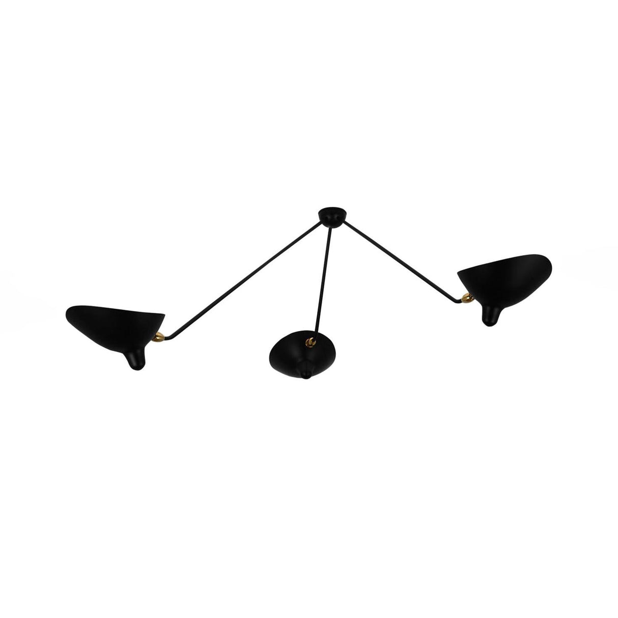 Modern Spider Ceiling Lamp 5-Arm Adjustable Metal Design - Product detail 49