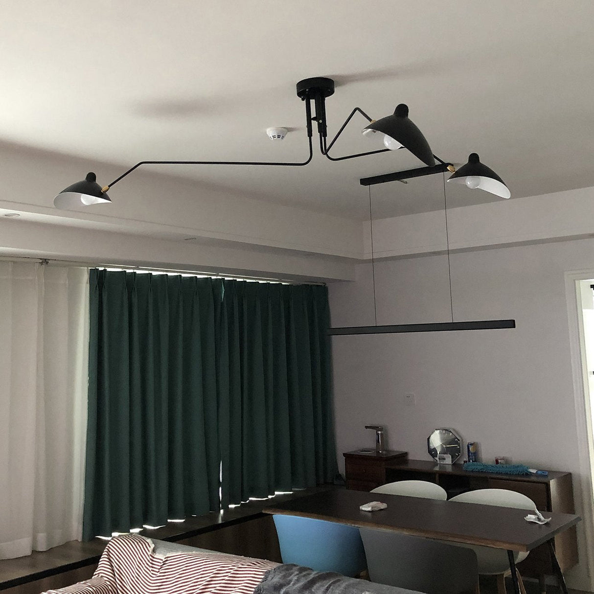 Modern Ceiling Light 3-Arm Adjustable Design - Product detail 7