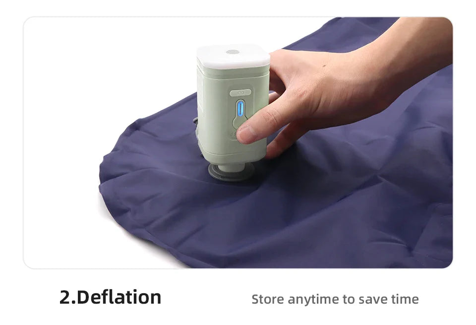 Portable Air Compressor  Digital Mini Wireless Inflator - Product detail 10