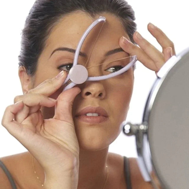 Facial Hair Threading Tool  Spring Epilator System - Product showcase
