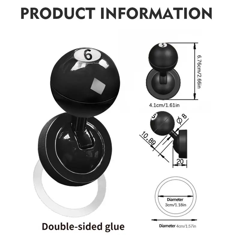 Car Start Button Joystick Billiard Ball Design Push Start Cover - Product detail 11