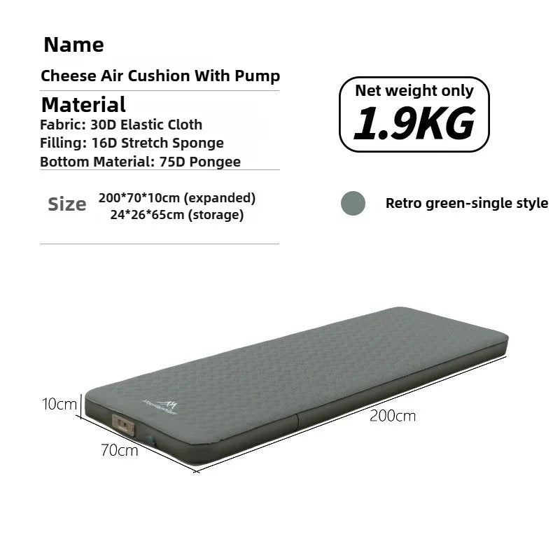 Self-Inflating Camping Mattress  Portable Air Bed With Built-in Pump - Product detail 7