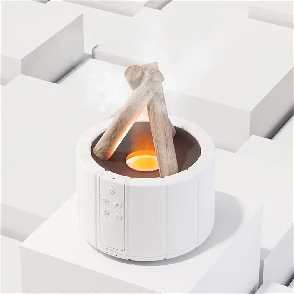 Ambient Diffuser Lamp  Flame Effect Humidifier with Remote - Product detail 5