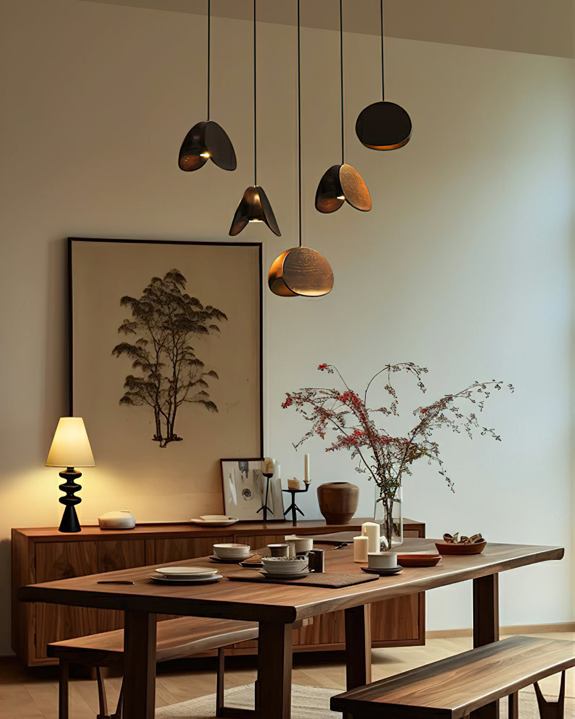 Modern Wooden Pendant Light  Multi-Head Cluster Design - Product detail 21
