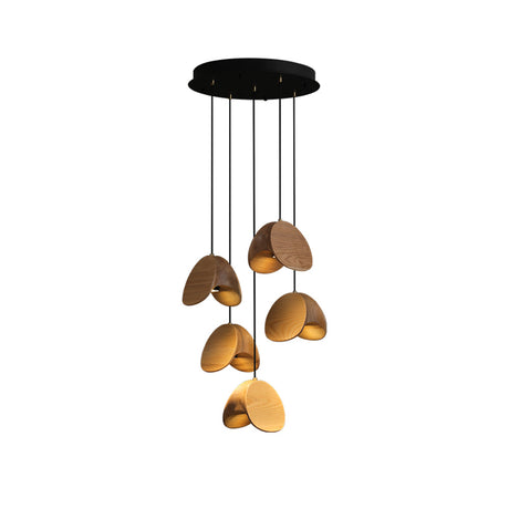 Modern Wooden Pendant Light  Multi-Head Cluster Design - Product detail 43