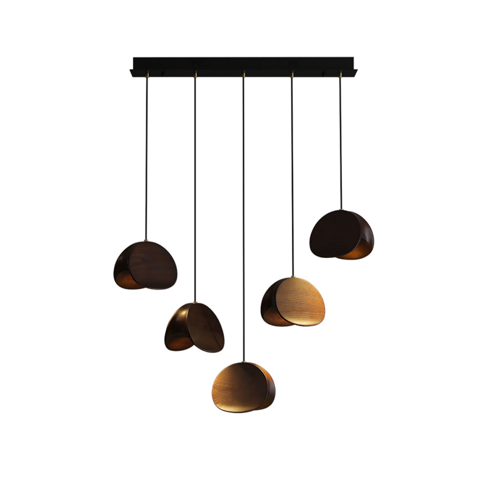 Modern Wooden Pendant Light  Multi-Head Cluster Design - Product detail 30