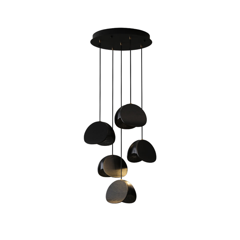 Modern Wooden Pendant Light  Multi-Head Cluster Design - Product detail 36