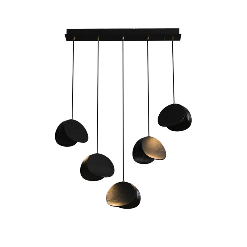 Modern Wooden Pendant Light  Multi-Head Cluster Design - Product detail 37