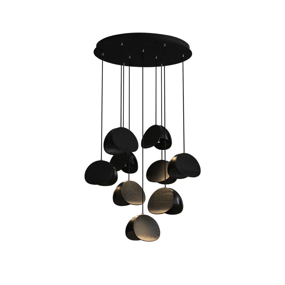 Modern Wooden Pendant Light  Multi-Head Cluster Design - Product detail 38