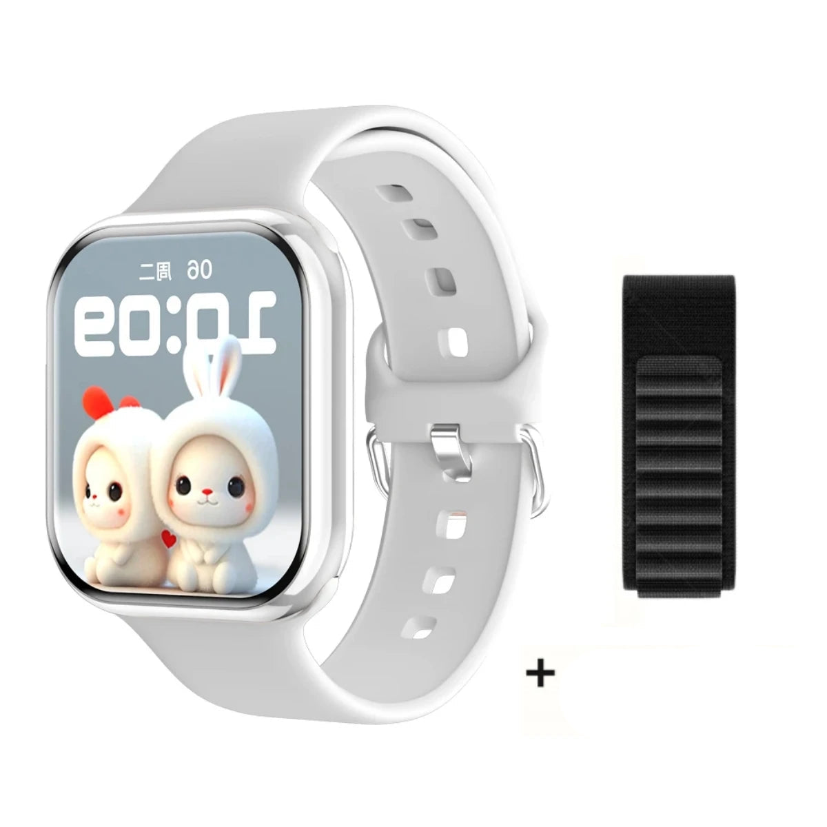 Smart Fitness Watch HD AMOLED Display with Health Tracking - Detailed view