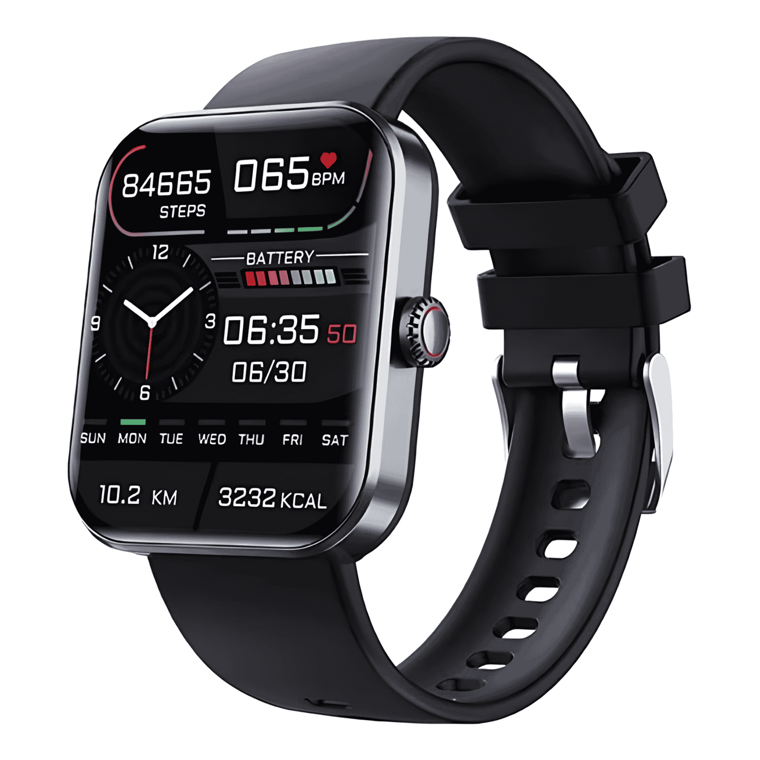 Smart Health Watch  Advanced Glucose  Heart Rate Monitor - Detailed view
