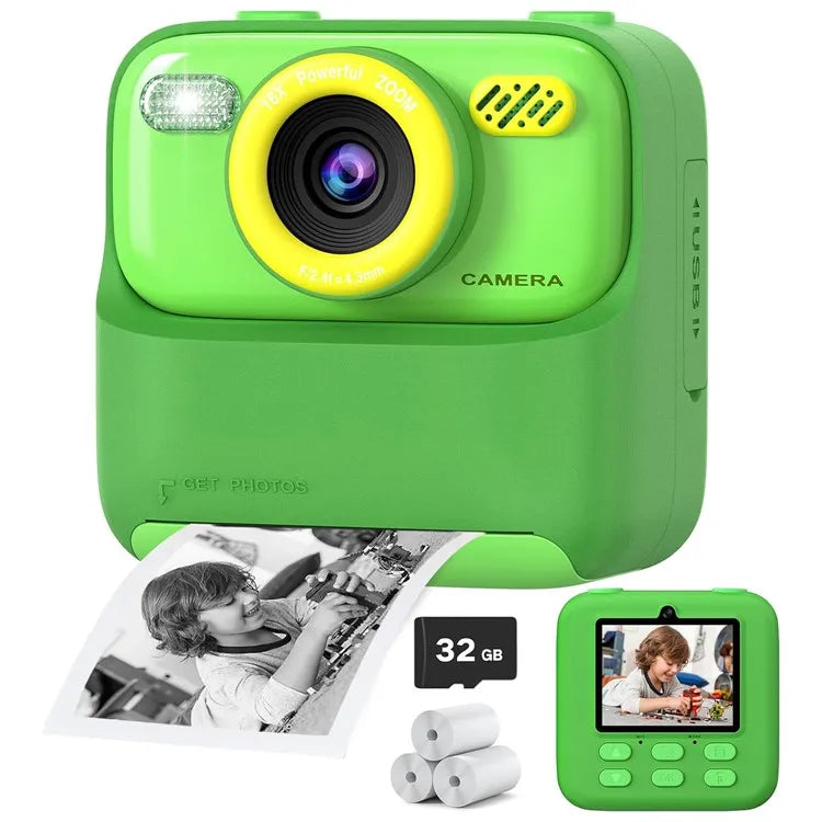 Kids Instant Camera HD Photo Printing with 32GB Storage - Product detail 10