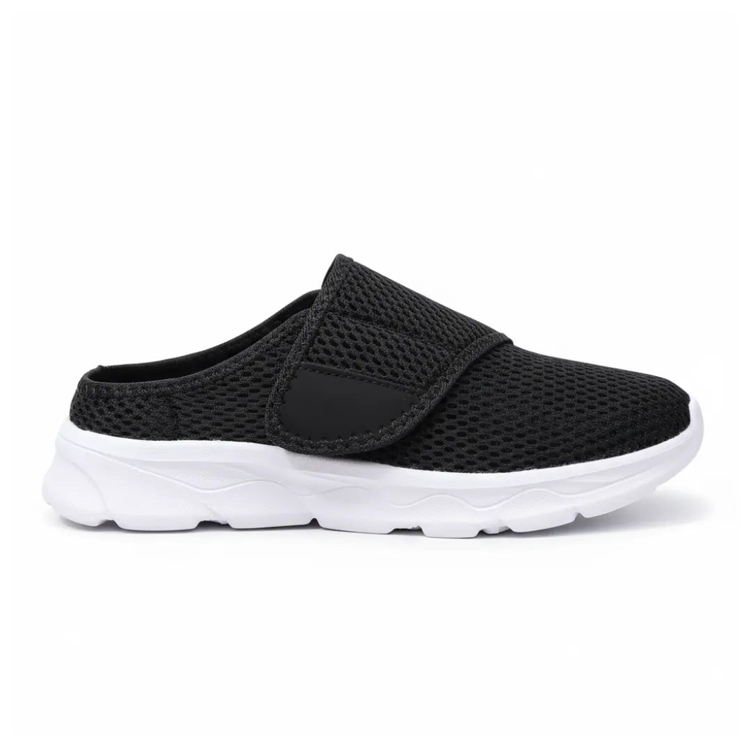 Womens Adjustable Mesh Slippers Velcro Closure For Sensitive Feet - Product detail 9