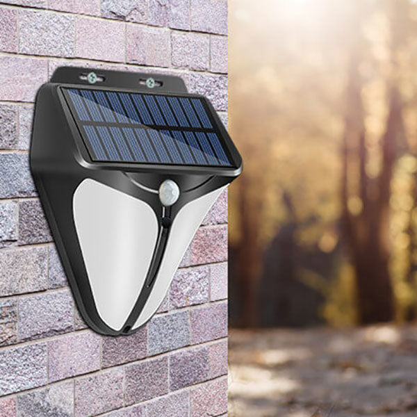 Solar Wall Light Motion Sensor Outdoor Security Lamp - Product showcase