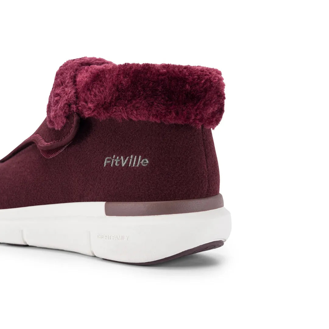 Womens Orthopedic Slippers Plush Faux Fur Winter Comfort - Product detail 6