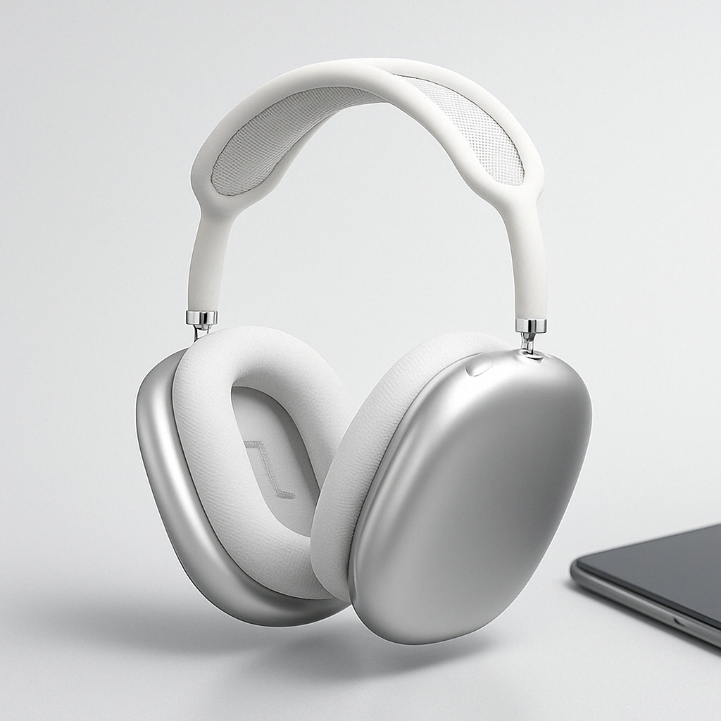 Wireless Bluetooth Headphones Over-Ear Noise Cancelling Design - Product showcase