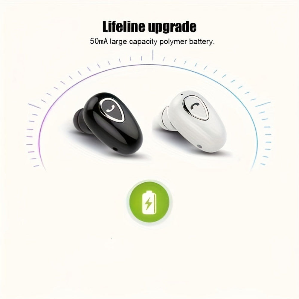 Wireless Bluetooth Earbud Compact Single Ear Design with Clear Call Quality - Product detail 5