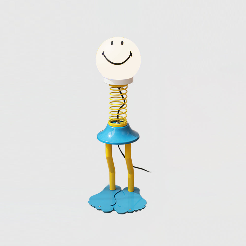 Modern Spring Table Lamp Yellow Smiley Design - Product detail 12