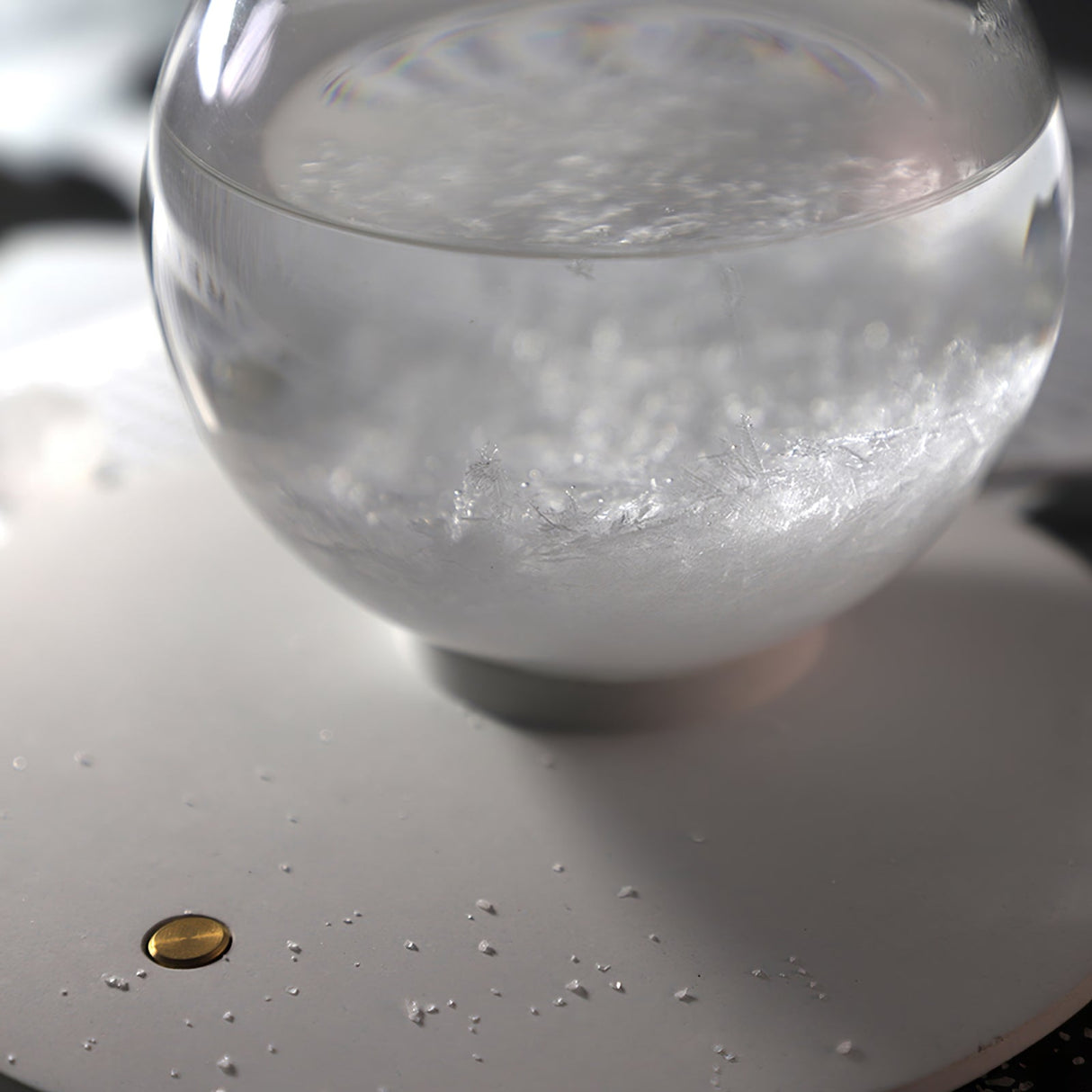 Modern LED Table Lamp  Rechargeable Glass Sphere Design - Product detail 10