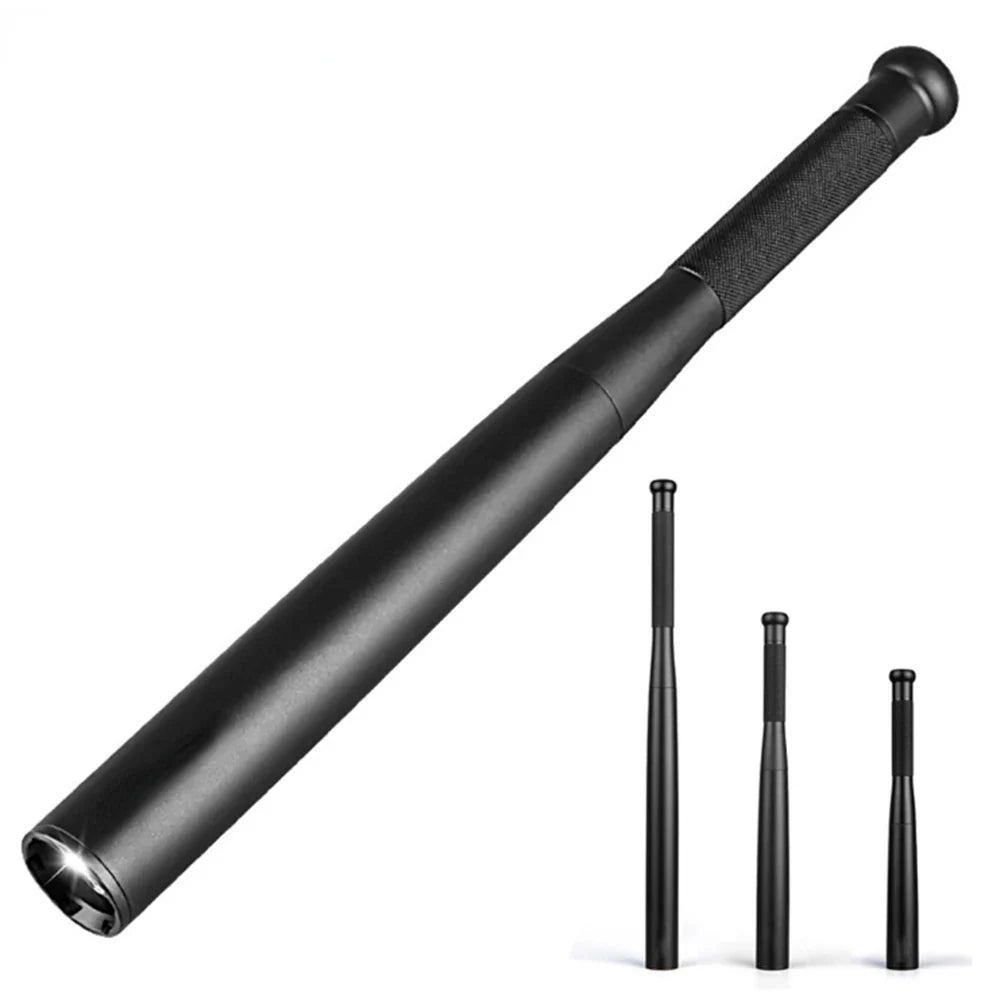 Emergency LED Flashlight 3800 Lumens Aluminum Defense Baton - Product showcase