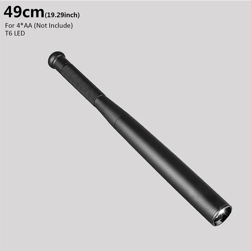 Emergency LED Flashlight 3800 Lumens Aluminum Defense Baton - Product example