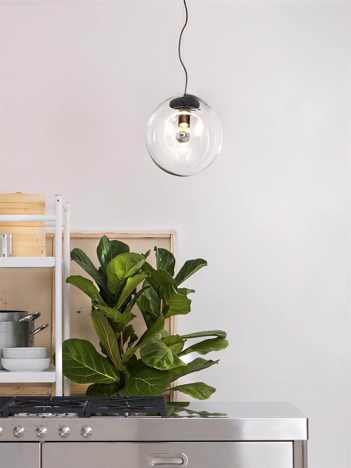 Modern Glass Pendant Light Water Drop Design - Product detail 10