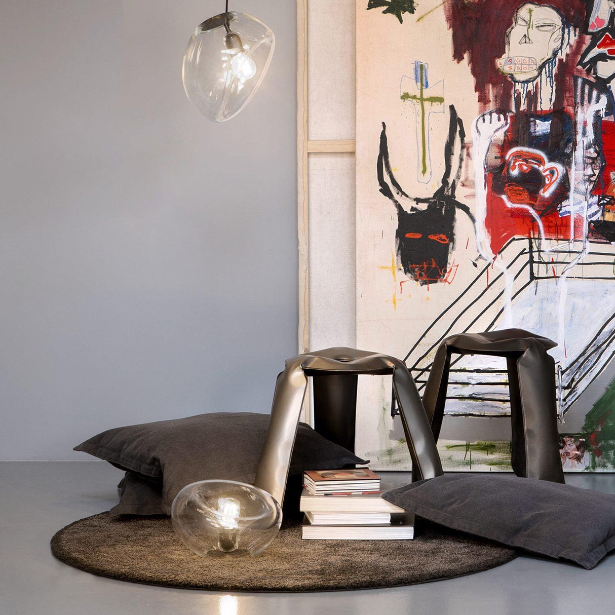 Modern Glass Pendant Light Water Drop Design - Product detail 4