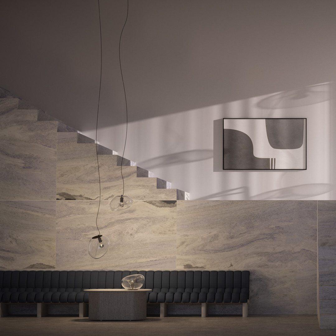 Modern Glass Pendant Light Water Drop Design - Product detail 29