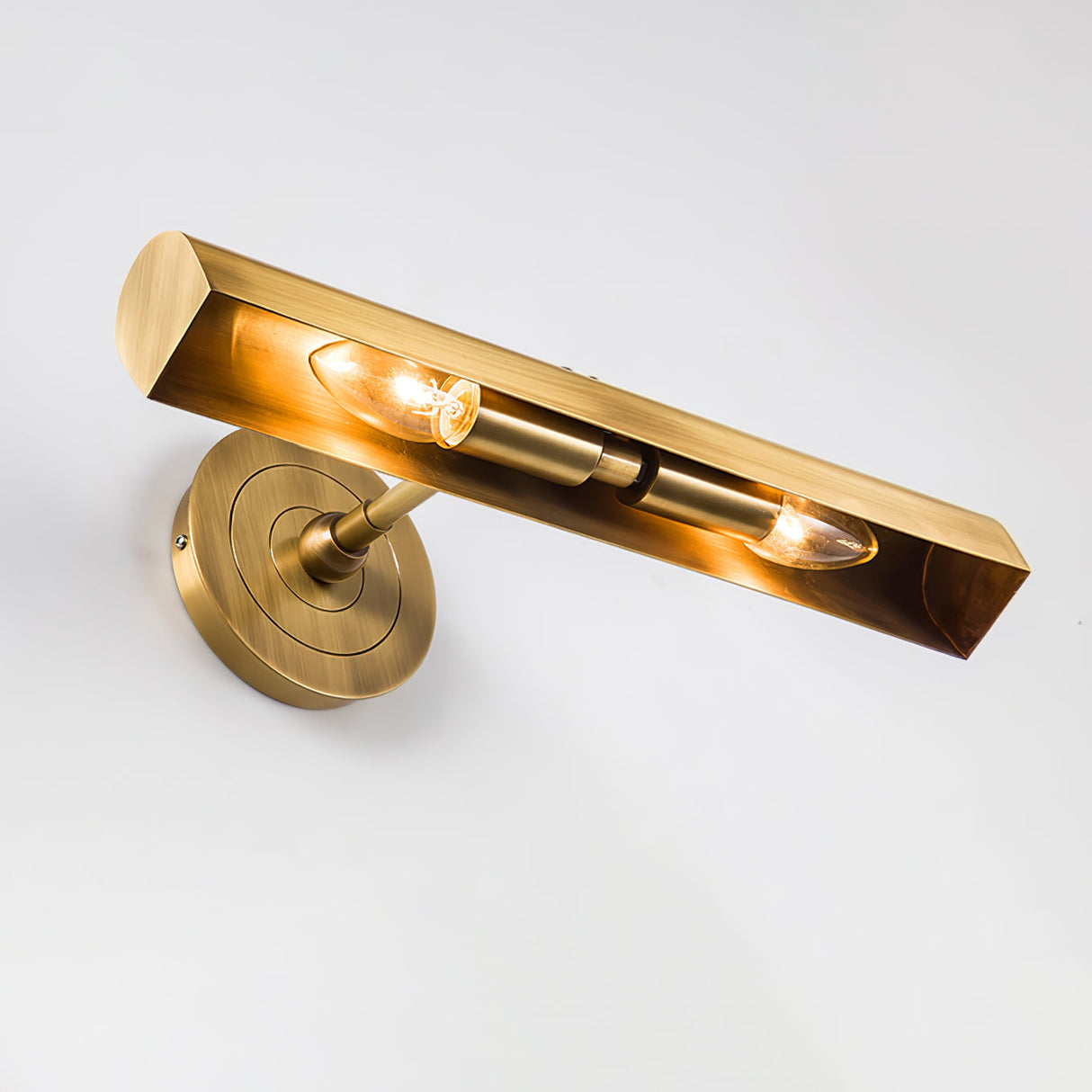 Modern Gold Wall Lamp Linear Brass Finish - Product detail 16