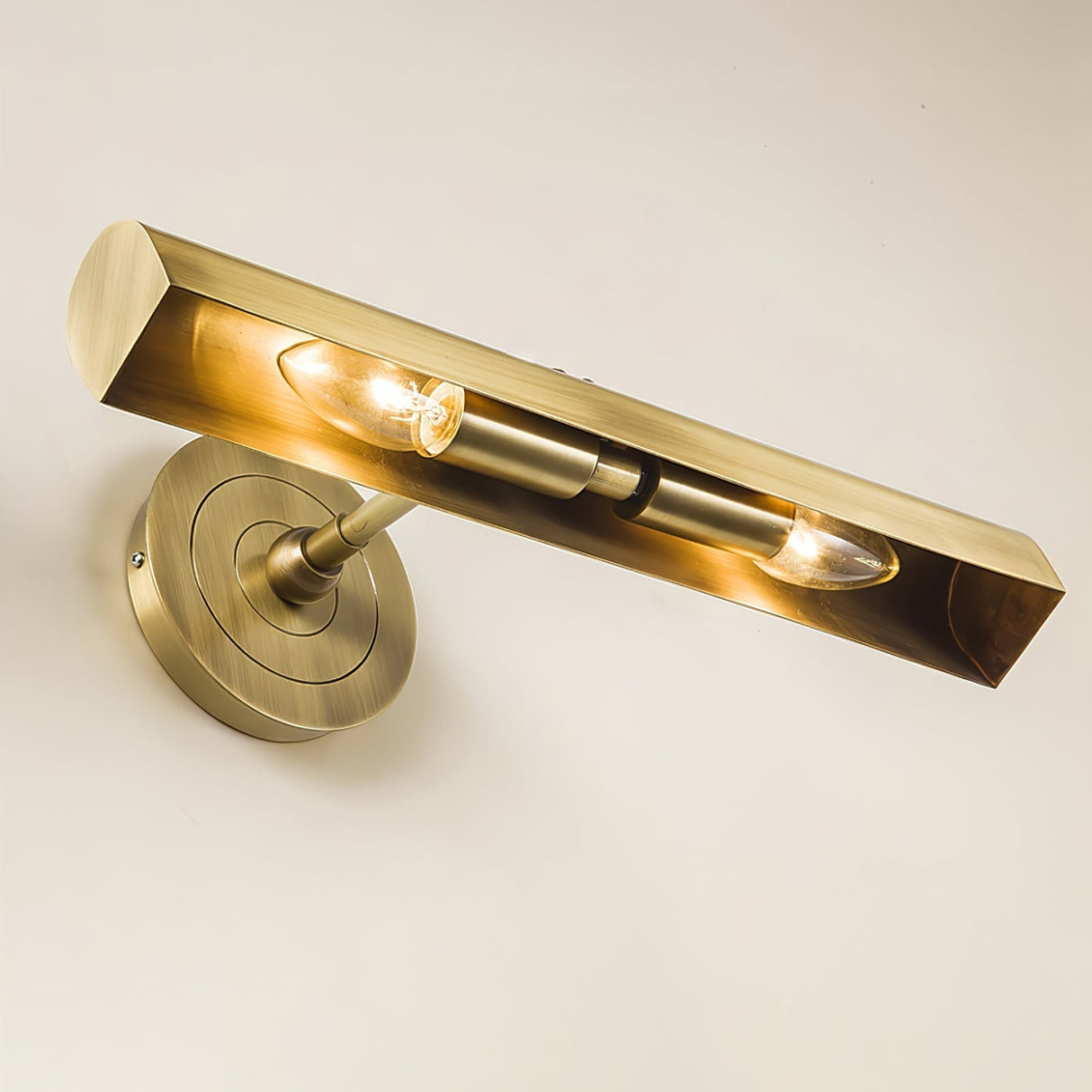 Modern Gold Wall Lamp Linear Brass Finish - Product detail 15