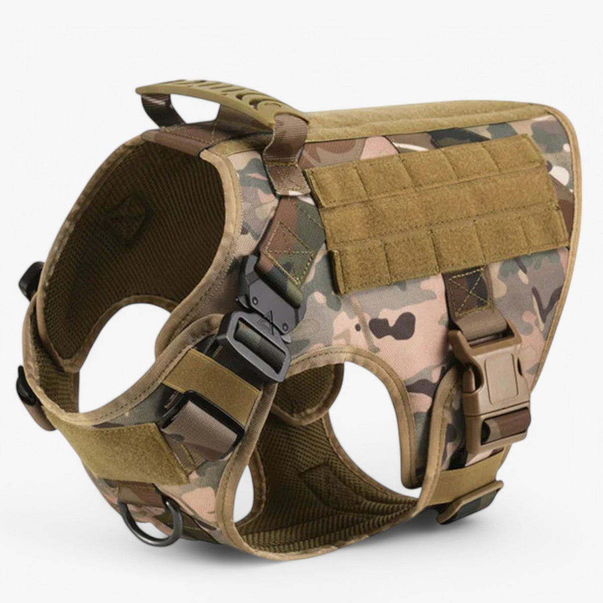 Military Grade Dog Harness  Tactical Training Vest with Quick-Release System - Product showcase