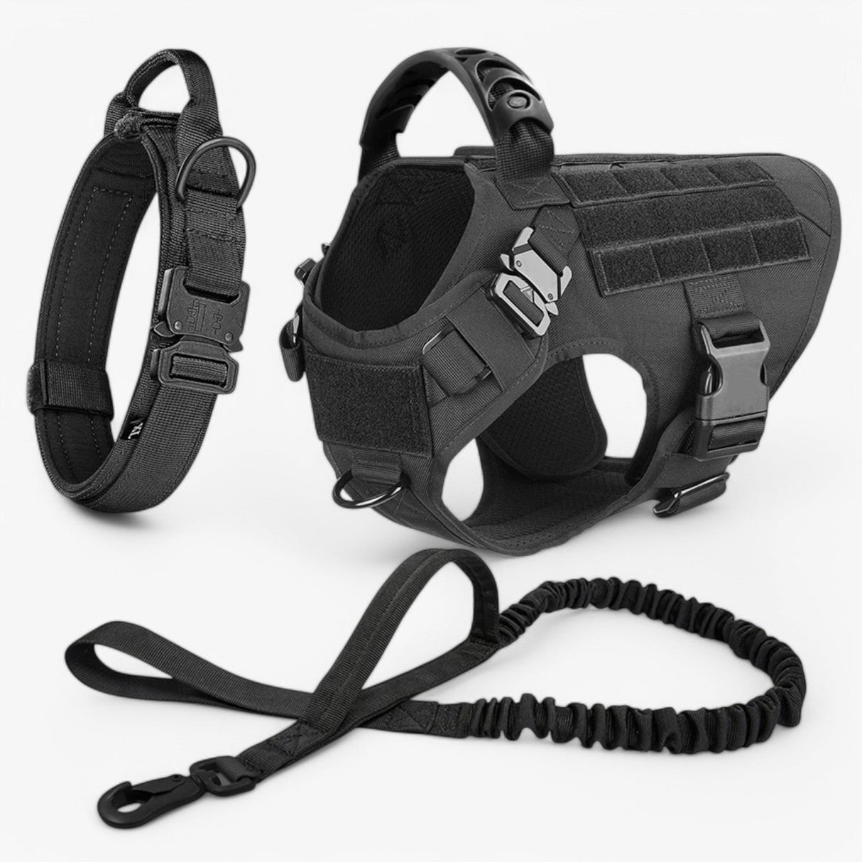 Military Grade Dog Harness  Tactical Training Vest with Quick-Release System - Product detail 13