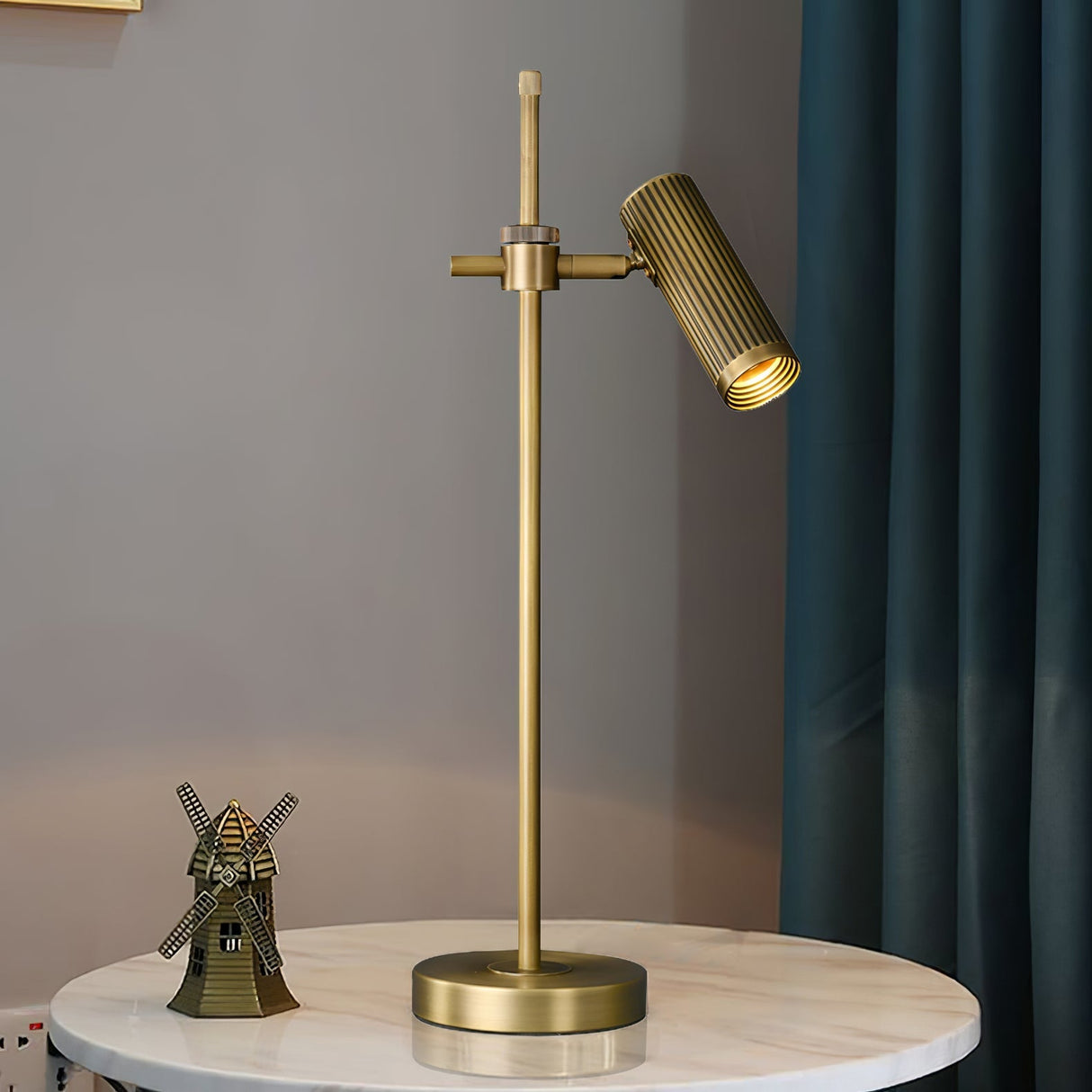 Modern Brass Task Lamp Adjustable Spotlight Design - Product detail 15