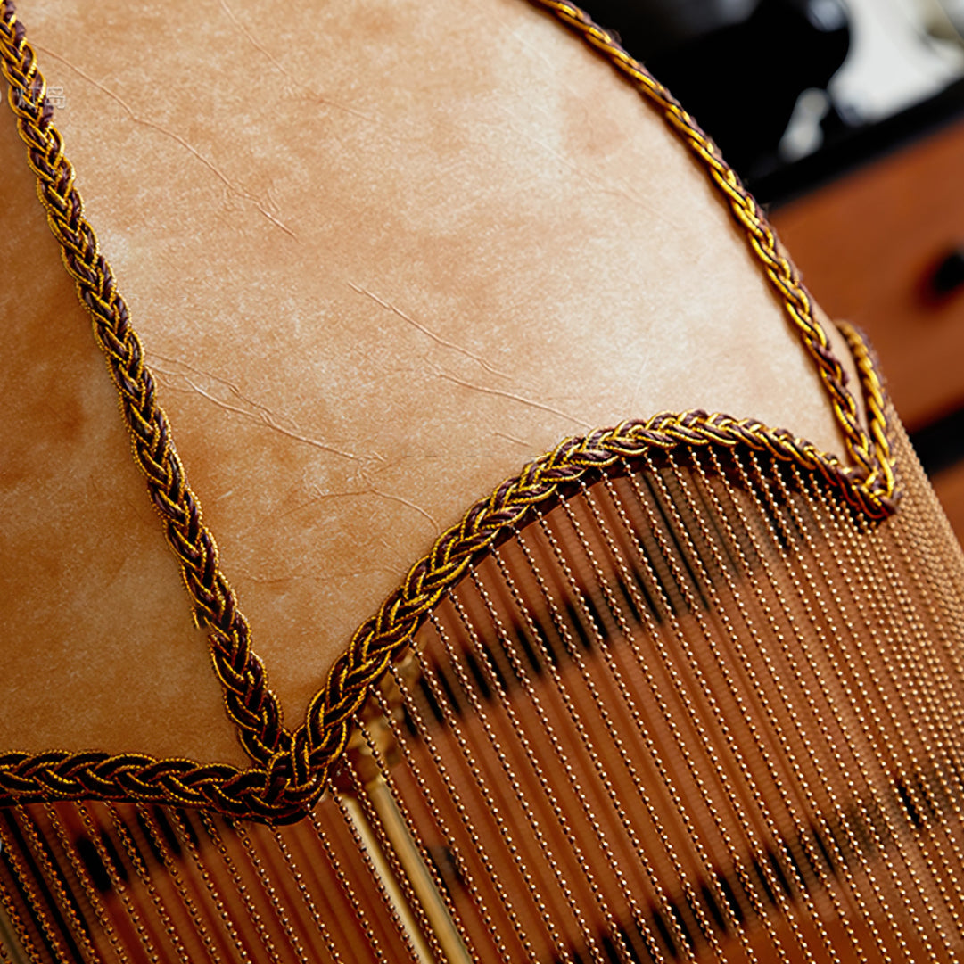 Scandinavian Table Lamp Natural Wood White Shade Design - Product detail 7