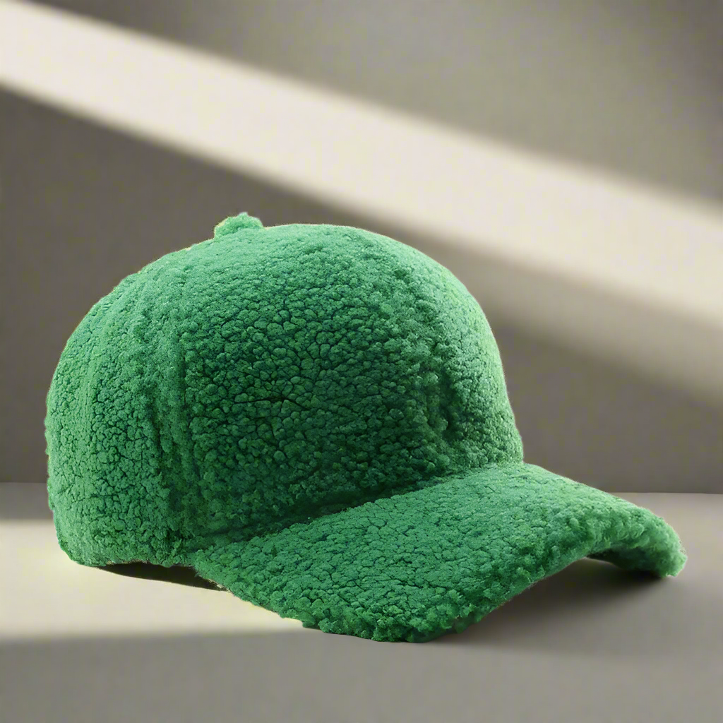 Teddy Baseball Cap Soft Fleece Adjustable Winter Hat - Product detail 16