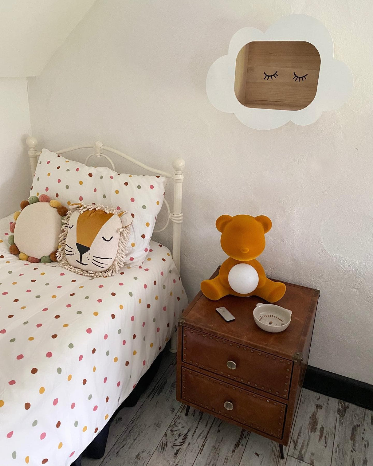 Teddy Bear Table Lamp  Soft Velvet LED Night Light - Product detail 9