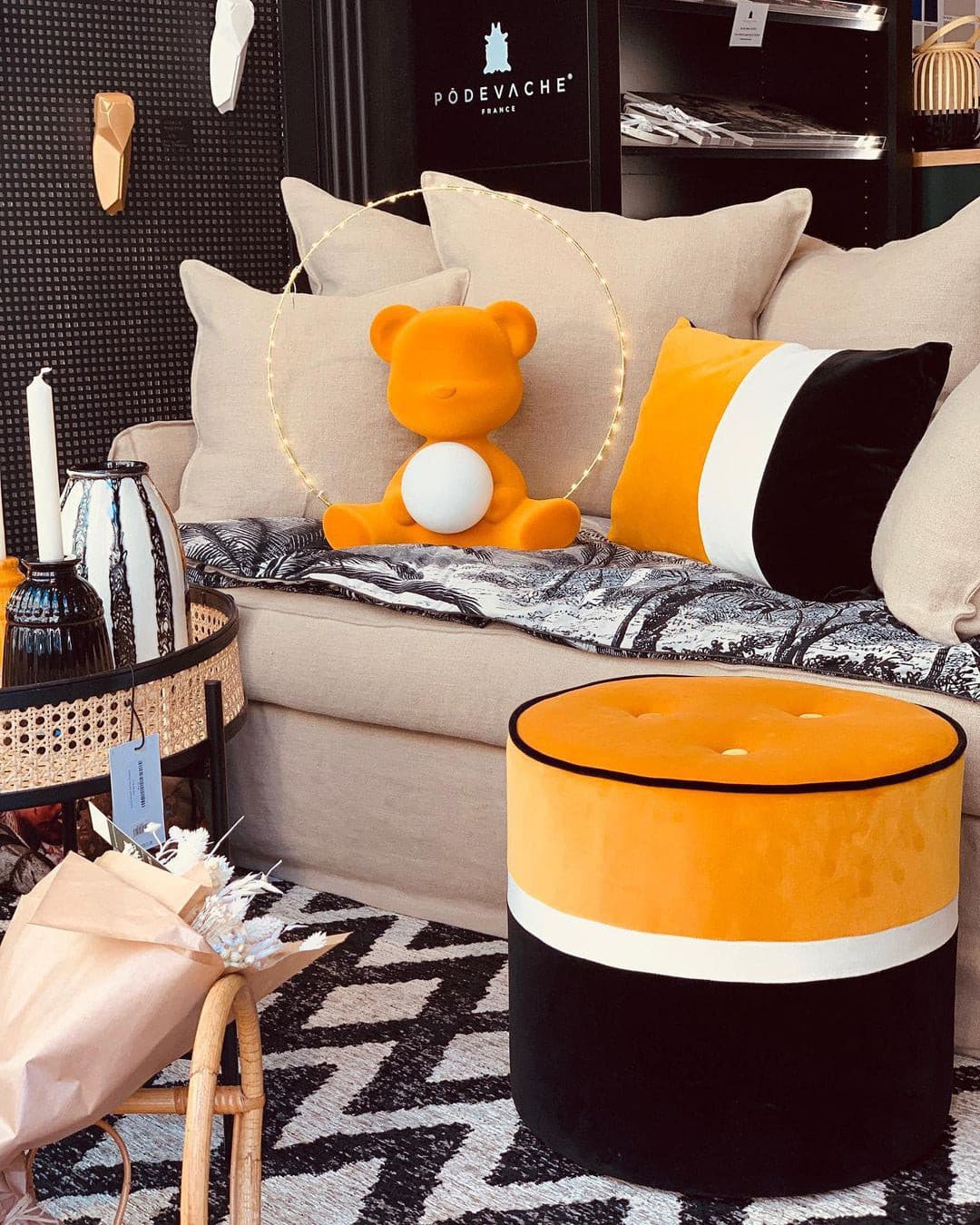 Teddy Bear Table Lamp  Soft Velvet LED Night Light - Product detail 19