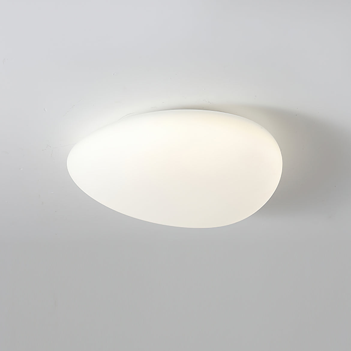 Modern LED Ceiling Light Minimalist White Oval Design - Product detail 15