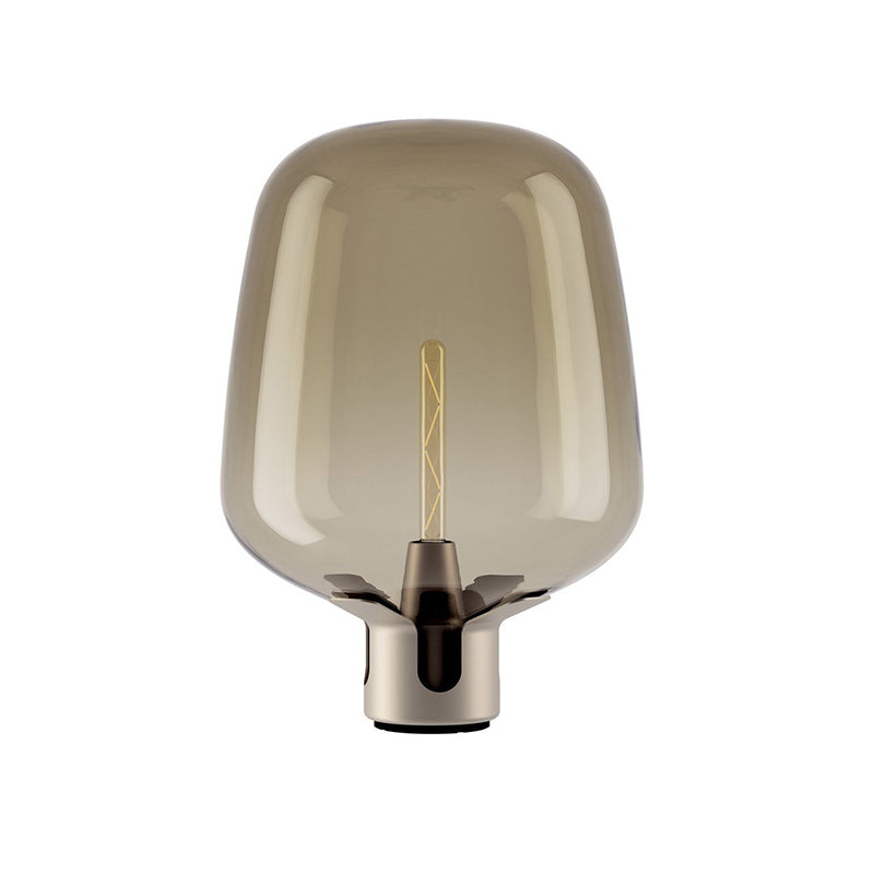 Modern Glass Table Lamp Smoke Dome LED Design - Product detail 9