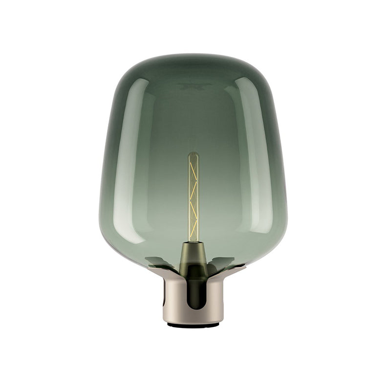 Modern Glass Table Lamp Smoke Dome LED Design - Product detail 10