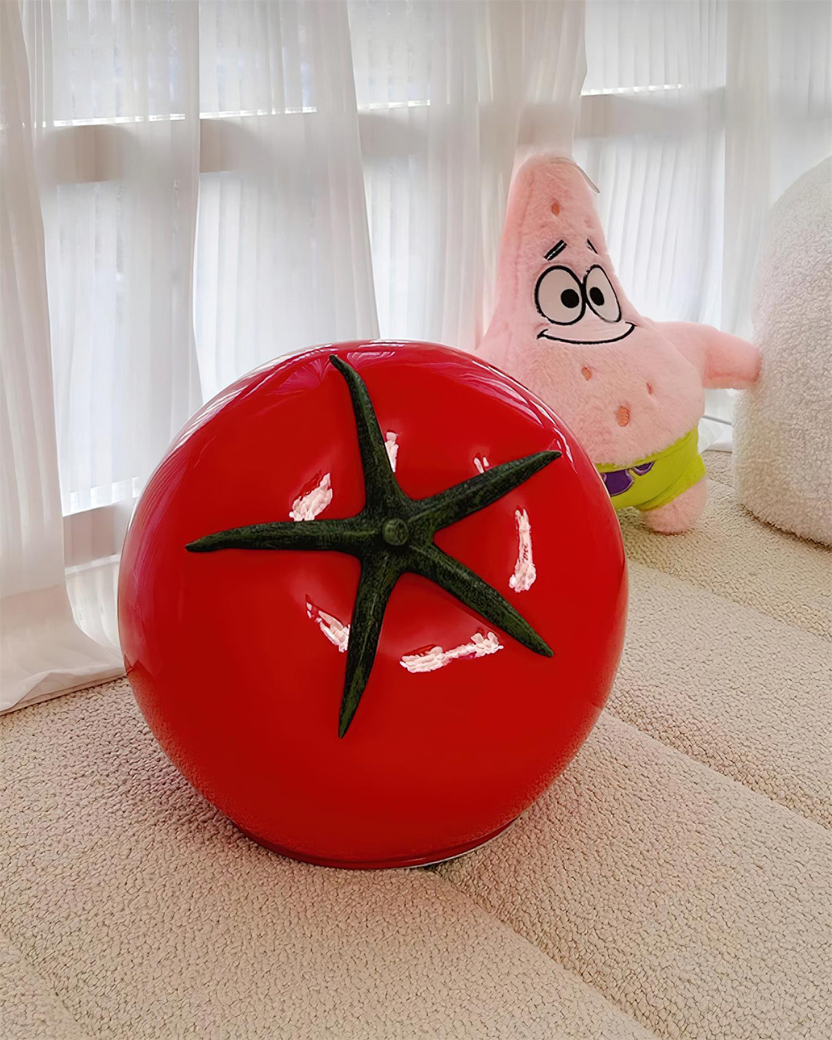 Glass Table Lamp Tomato Inspired Design - Product detail 13