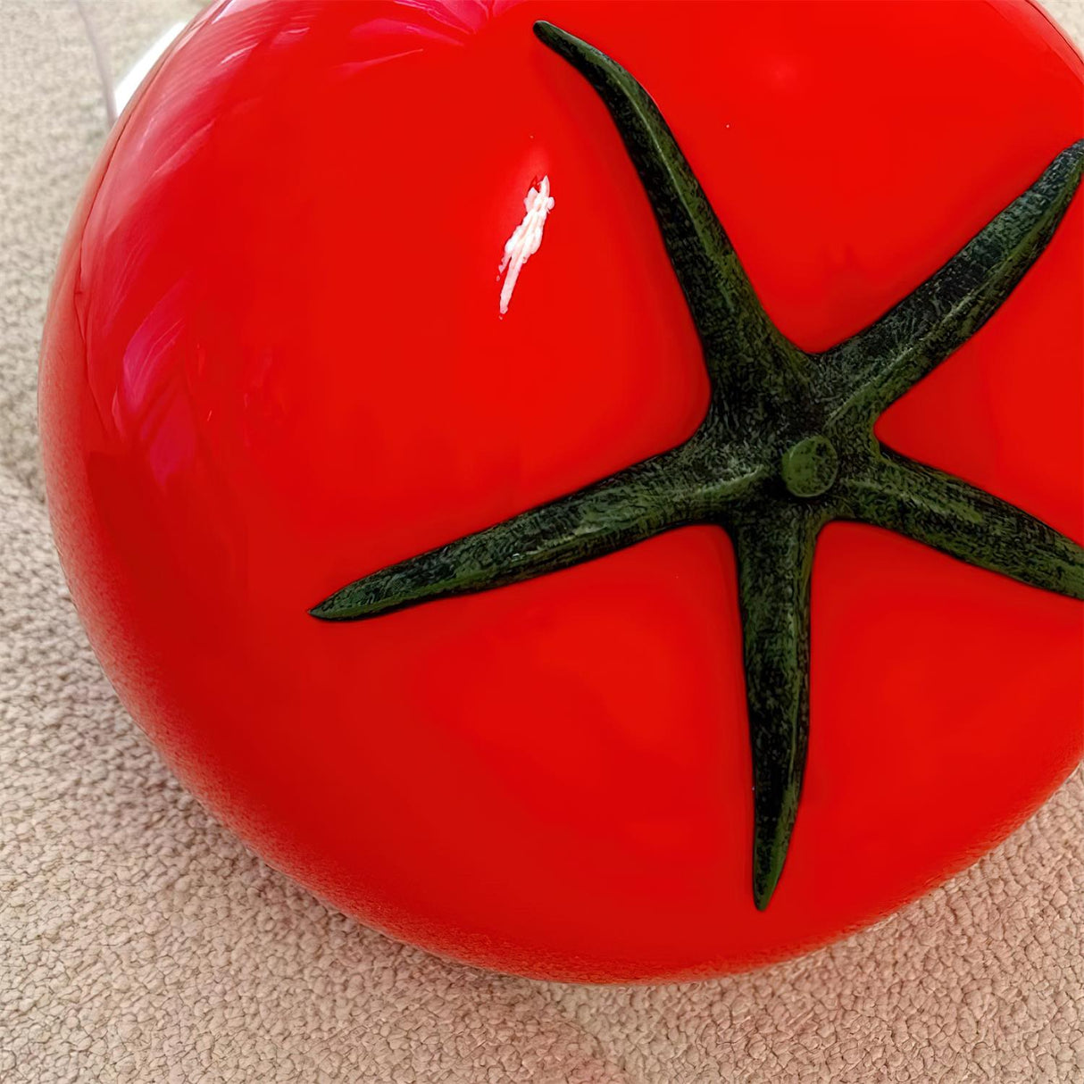 Glass Table Lamp Tomato Inspired Design - Product detail 14