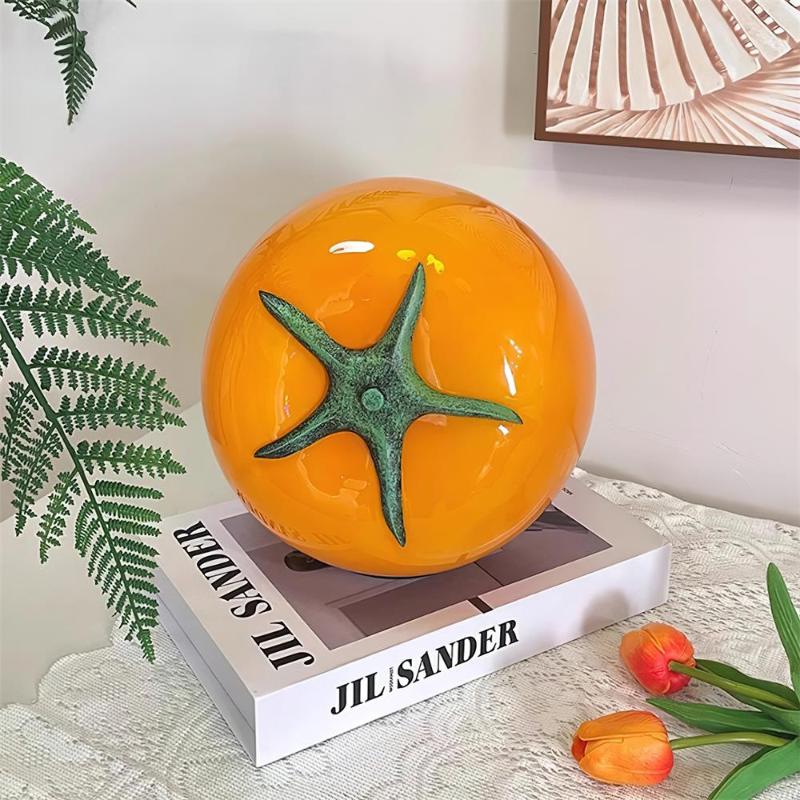 Glass Table Lamp Tomato Inspired Design - Product detail 16