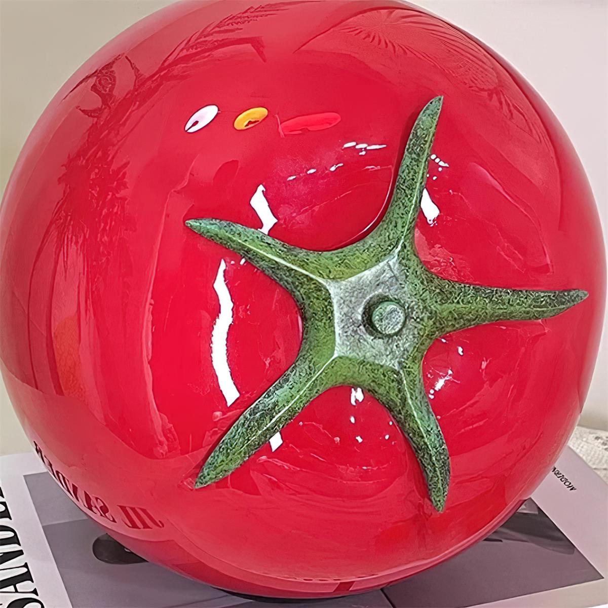 Glass Table Lamp Tomato Inspired Design - Product detail 8